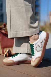 SKÓRZANE SNEAKERSY VENTO 